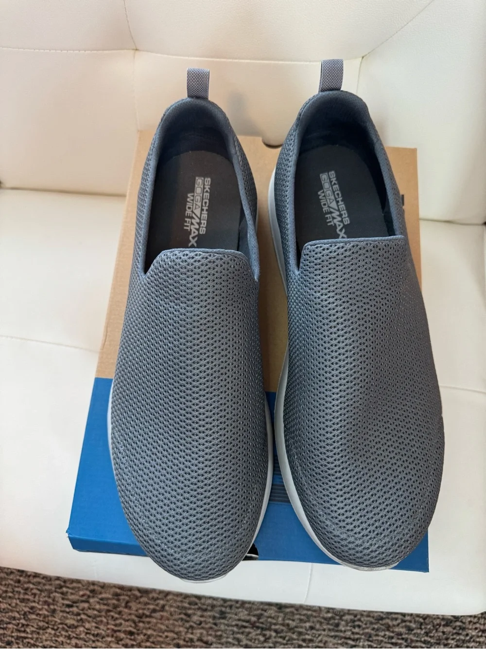 Skechers GOwalk Max Men's Slip-On Shoes - Gray